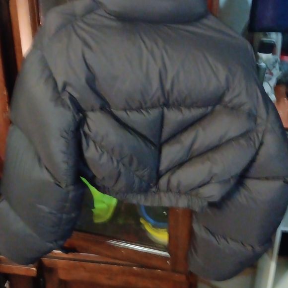 Designer jacket by khaite color(dark brown) w zip up zippers - Picture 3 of 4